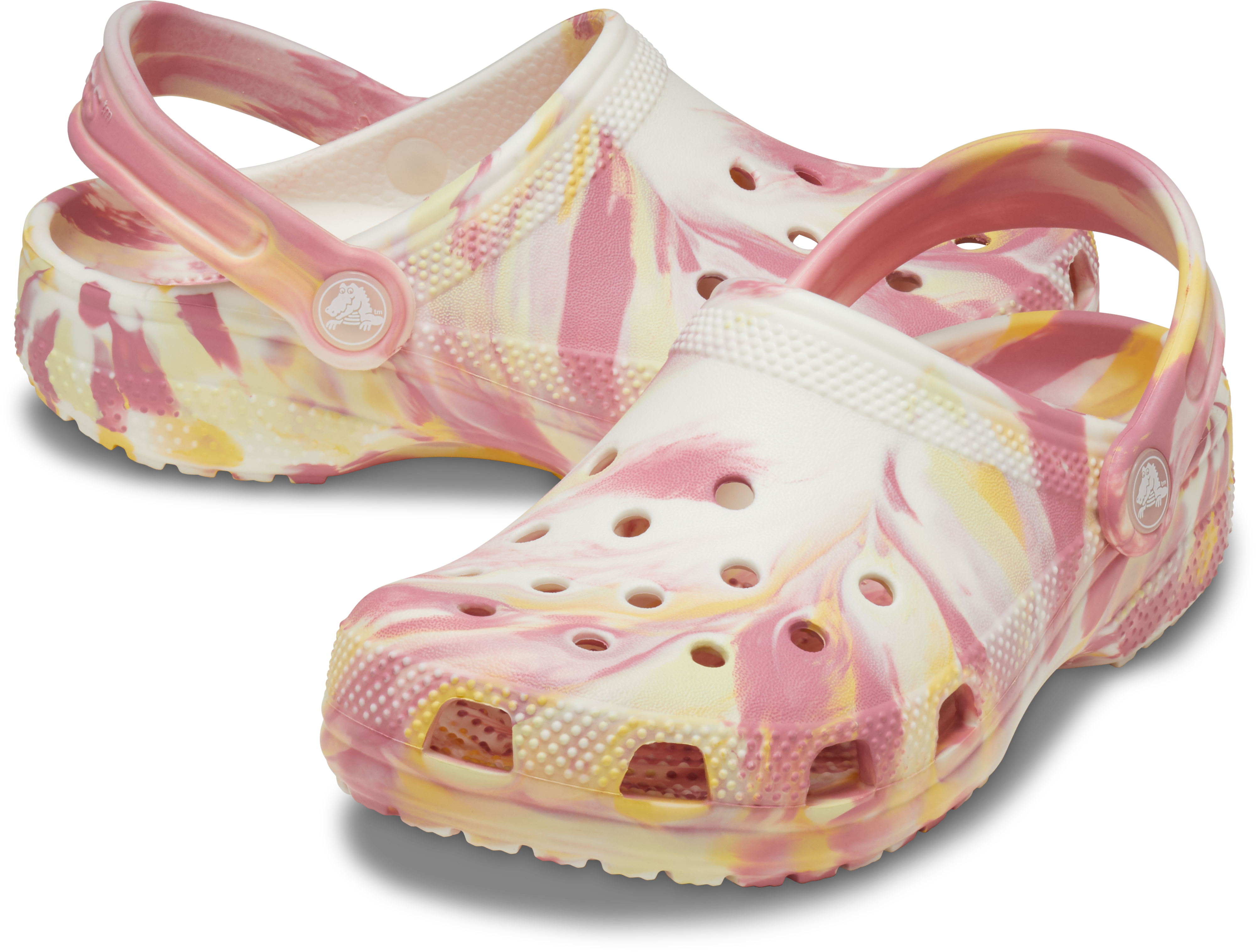 Crocs Classic Marble Clog White Marbled Pastel Multicolor Shop