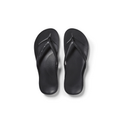 Archies Footwear | Arch Flip Flops | Black