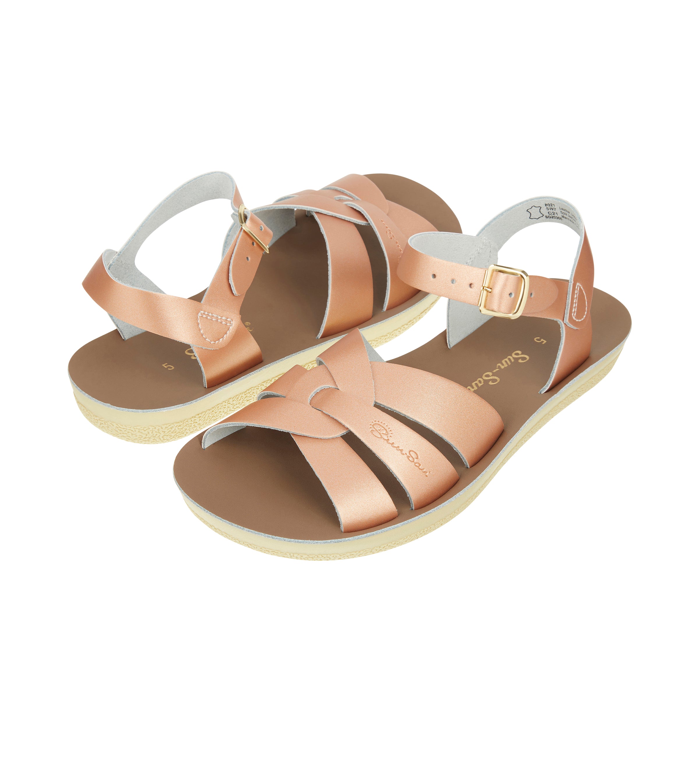 Salt-Water Women's Sandals Swimmer Rose Gold