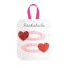 Rockahula Kids Hair Clips | Love Heart Glitter 