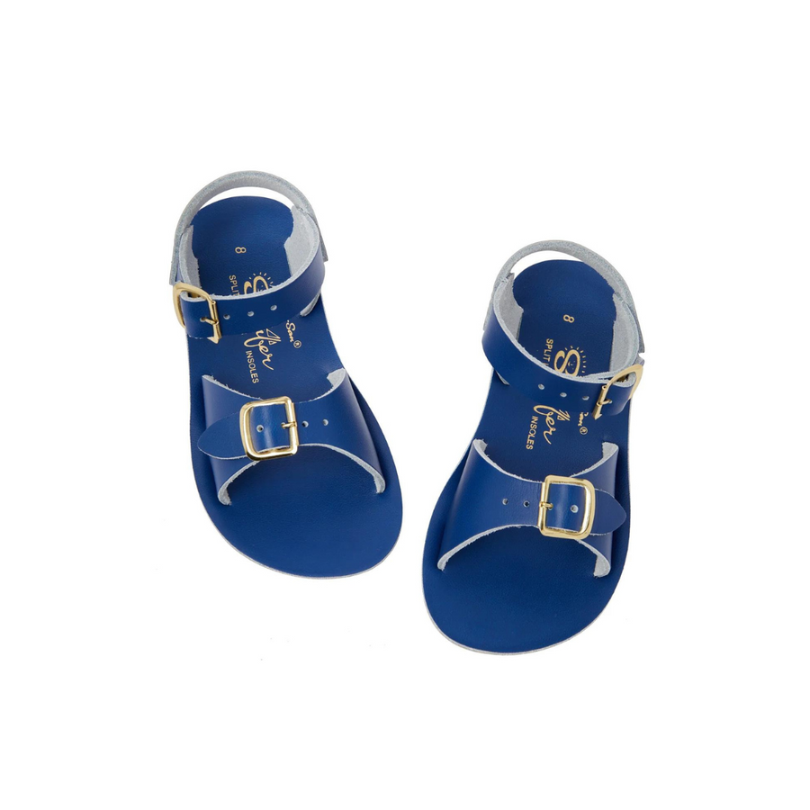 Salt-Water Sun-San | Surfer Sandals | Cobalt Blue