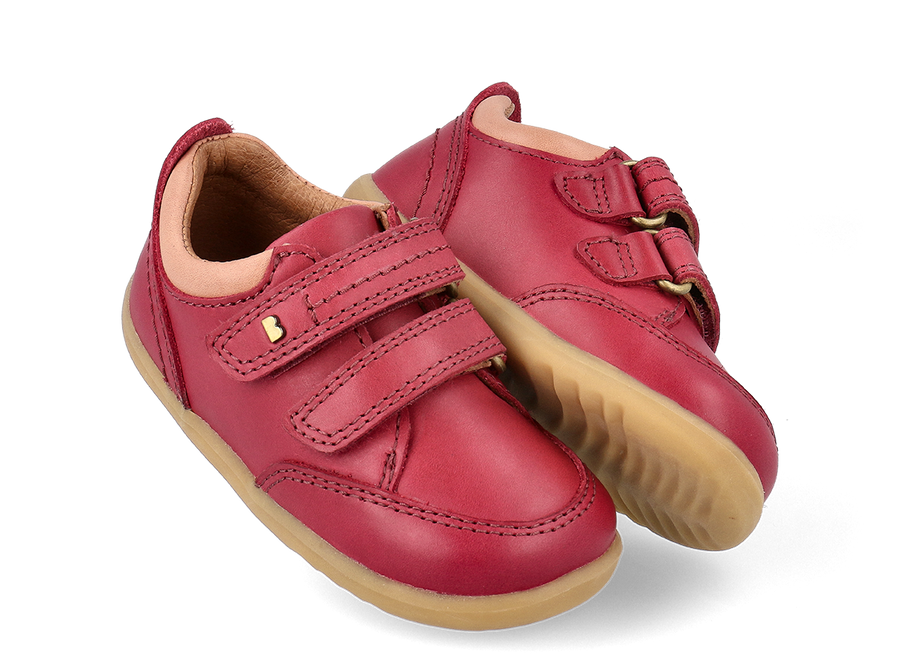 Bobux Shoes | Timber Low Step up | Cranberry