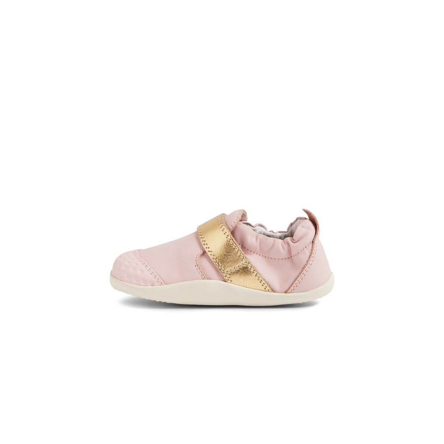 Bobux Xplorer | Go | Ballet Pink-Gold