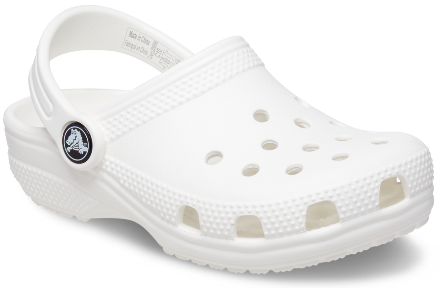 Kids Classic Crocs | Clog | White