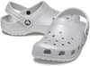 Kids Classic Crocs | Clog | Silver Glitter