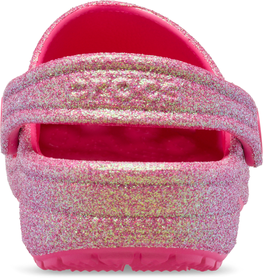 Crocs Kids Classic Clog | Glitter Dragon Fruit