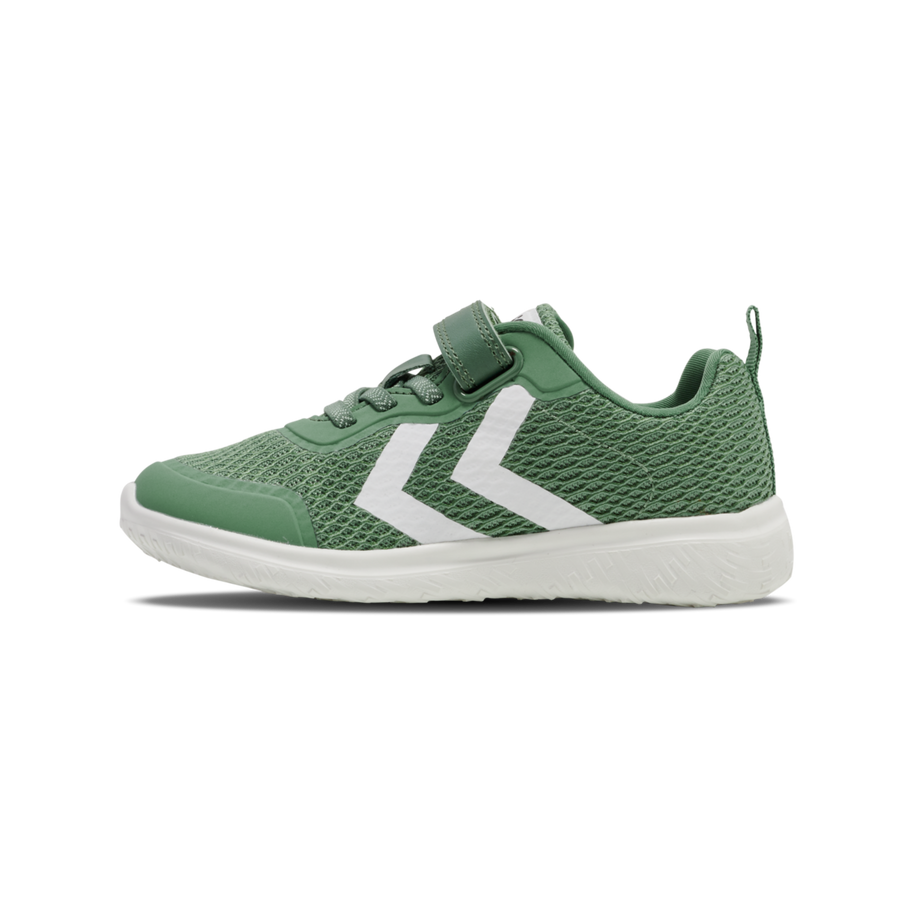 Hummel Kids Recycled Trainers | Actus | Hedge Green