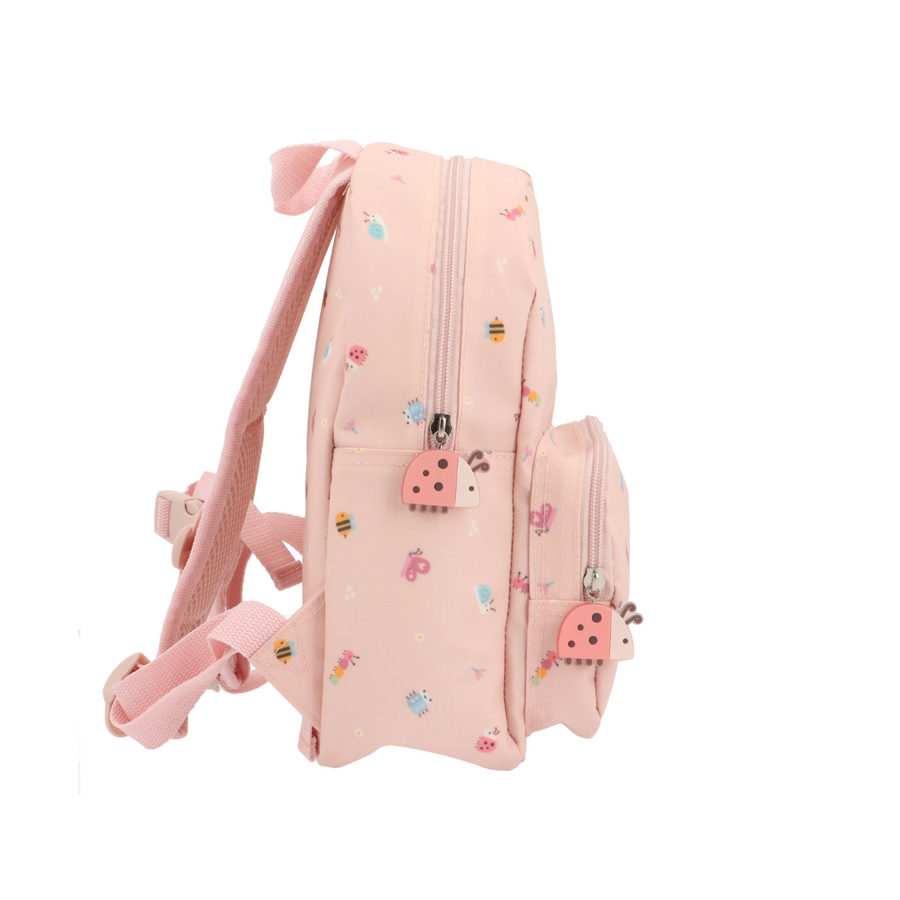 Tutete Kids Backpack | Bugs | Pink