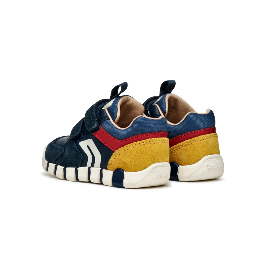 Geox First Walkers | Iupidoo Boy | Navy/Dark Red