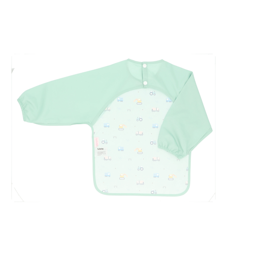 Tutete Kids Bibs | Trucks | Sleeved Bib