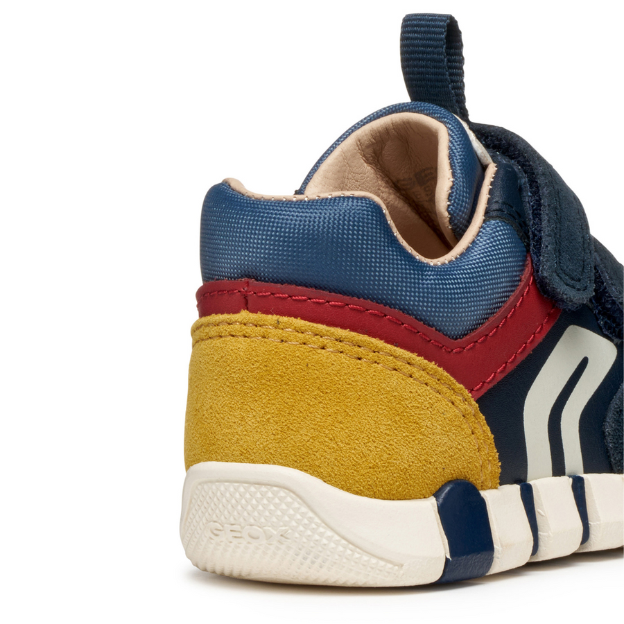 Geox First Walkers | Iupidoo Boy | Navy/Dark Red