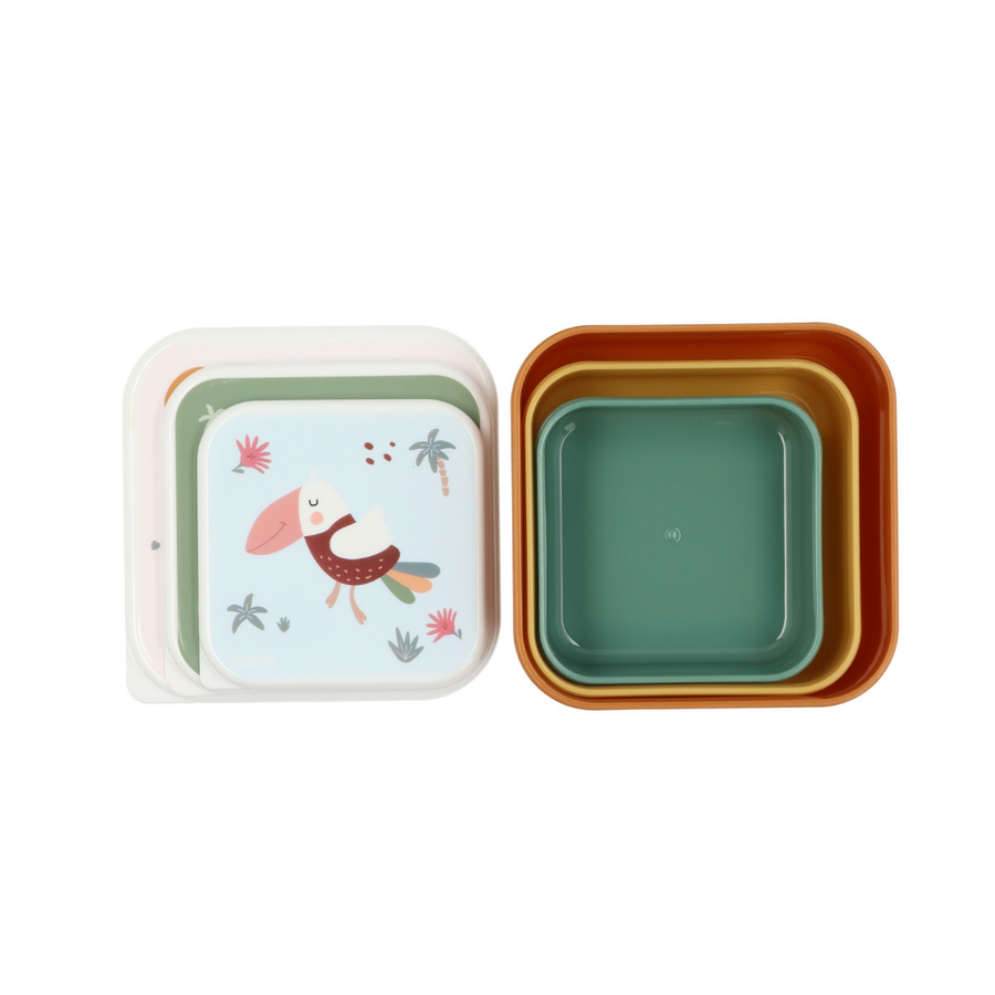 Tutete Kids Lunch Boxes | Savannah | 3 Pack