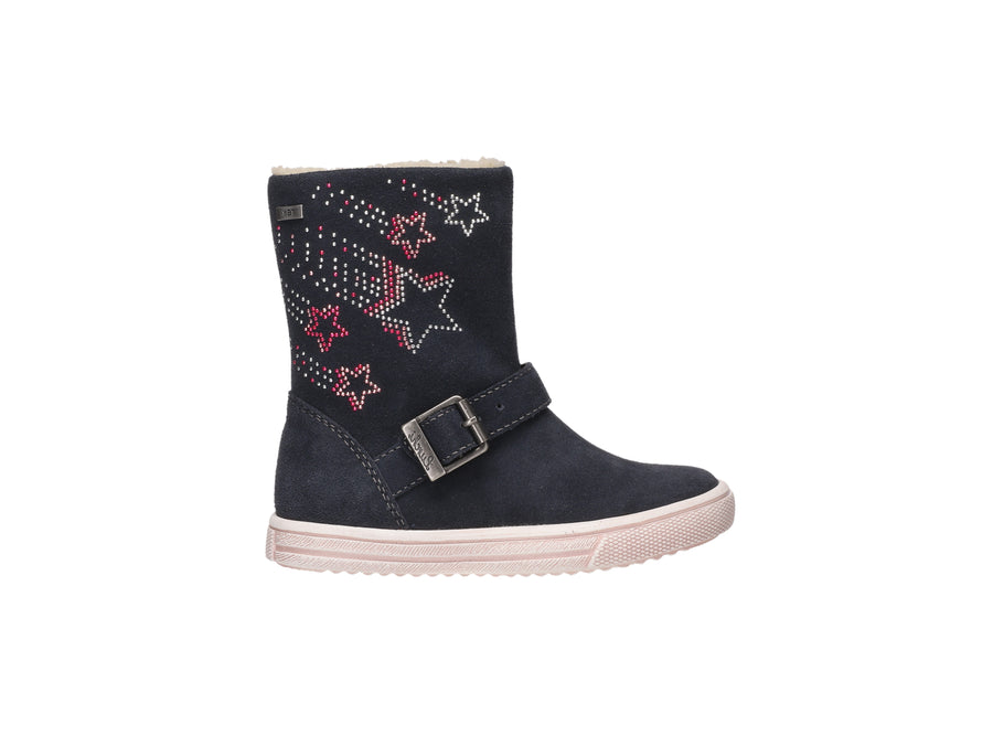 Lurchi Girls Waterproof Boots | Safa-Tex | Navy