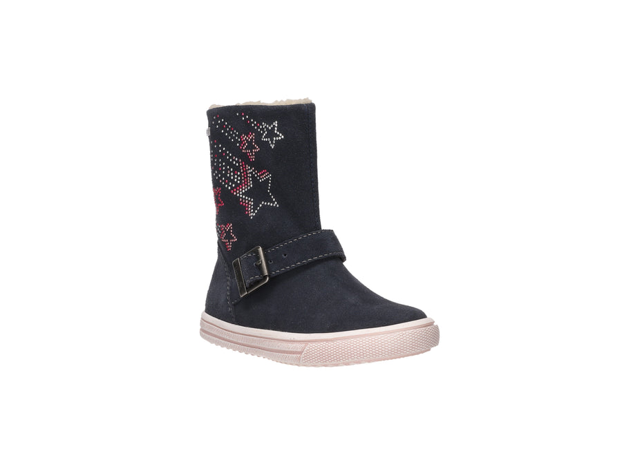 Lurchi Girls Waterproof Boots | Safa-Tex | Navy