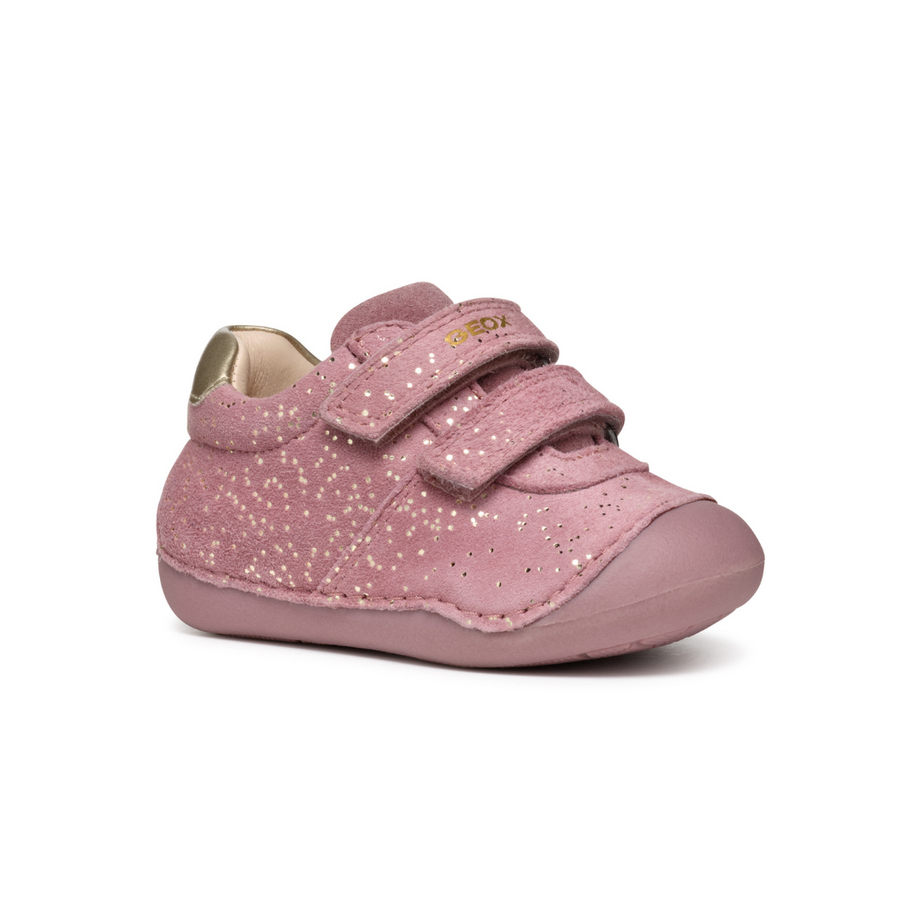 Geox First Walkers | Tutim | Pink & Platinum