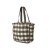 Liewood Tote Bag | Reed | Fleece | Check Army Brown
