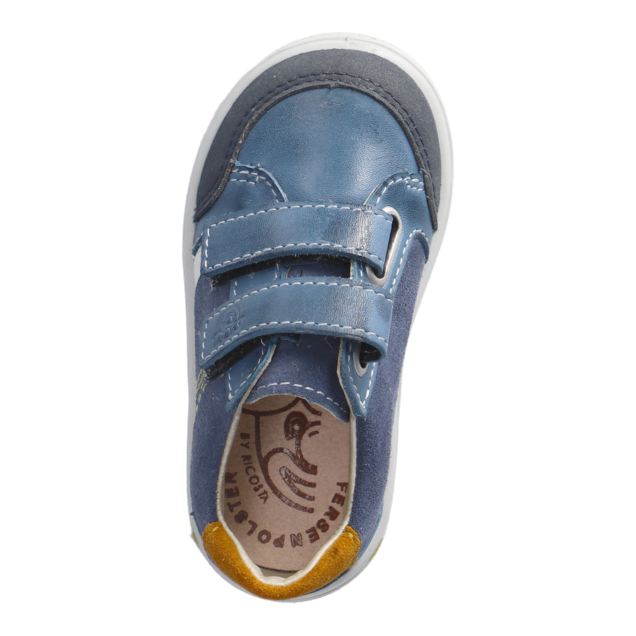 Ricosta Jamie | Leather velcro shoe | Jeans