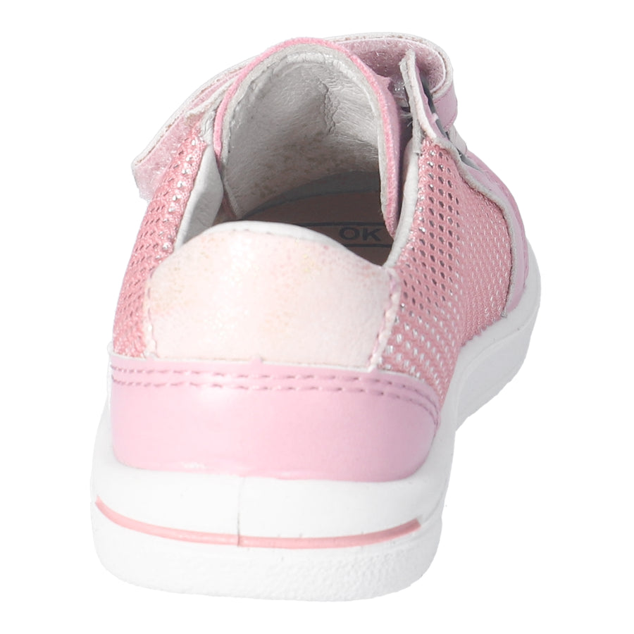 Ricosta Riley | Leather Velcro shoe | Blush Pink