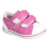 Ricosta Nippy Shoes | Leather Velcro Trainers | Rosada Pink & White
