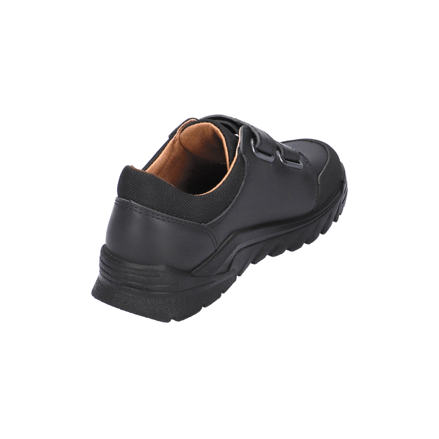 Ricosta Kids School Shoes | Johno Velcro | Black
