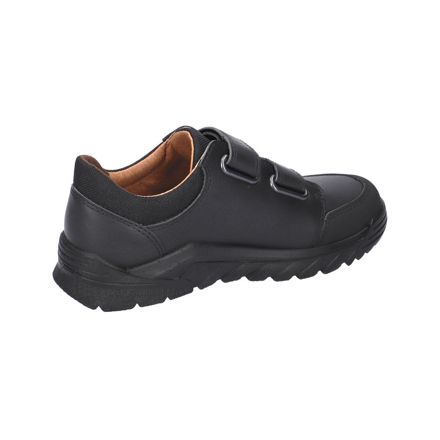 Ricosta Kids School Shoes | Johno Velcro | Black