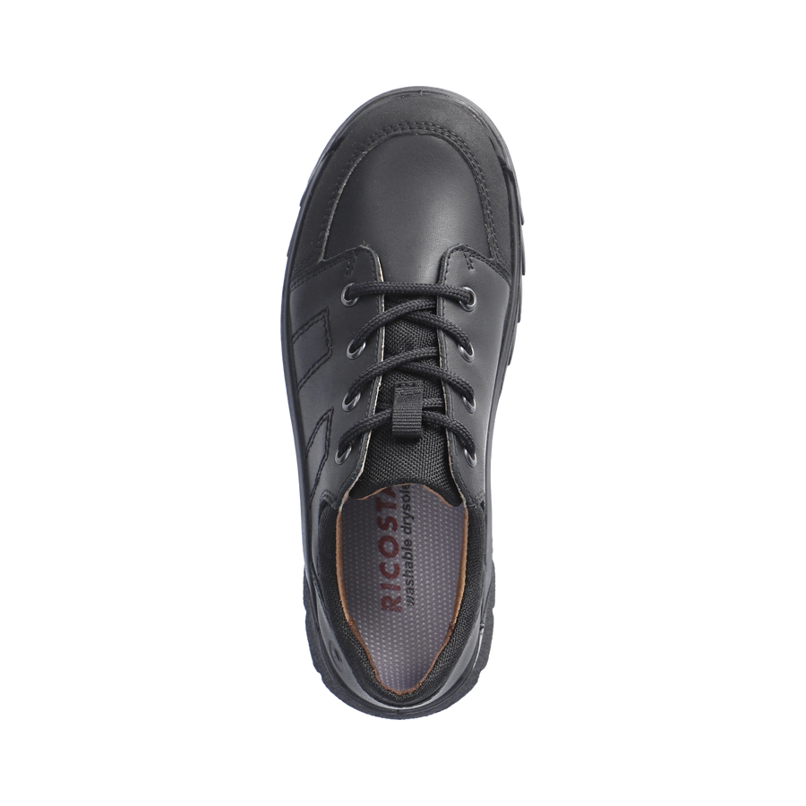 Ricosta School | Nate Lace Up | Black 
