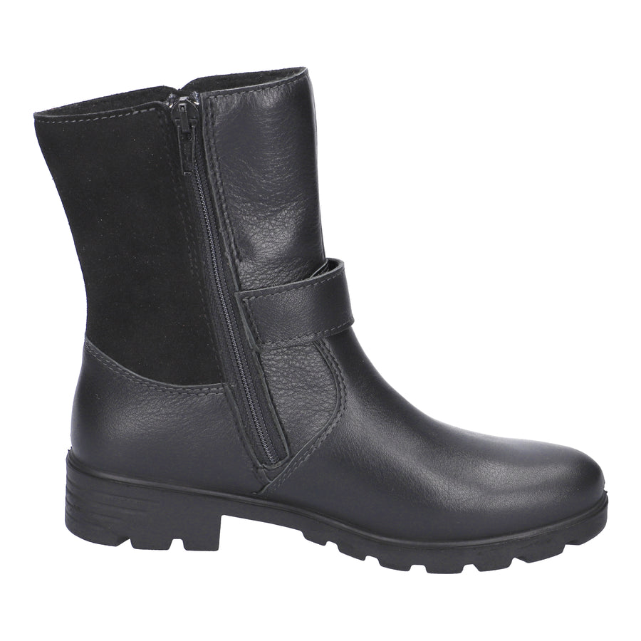 Ricosta Boots | Ranka | Black Leather/Suede