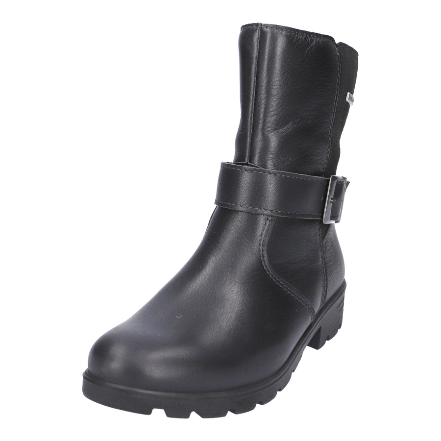 Ricosta Boots | Ranka | Black Leather/Suede