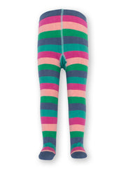 Kite Clothing | Stripy Tights Teal