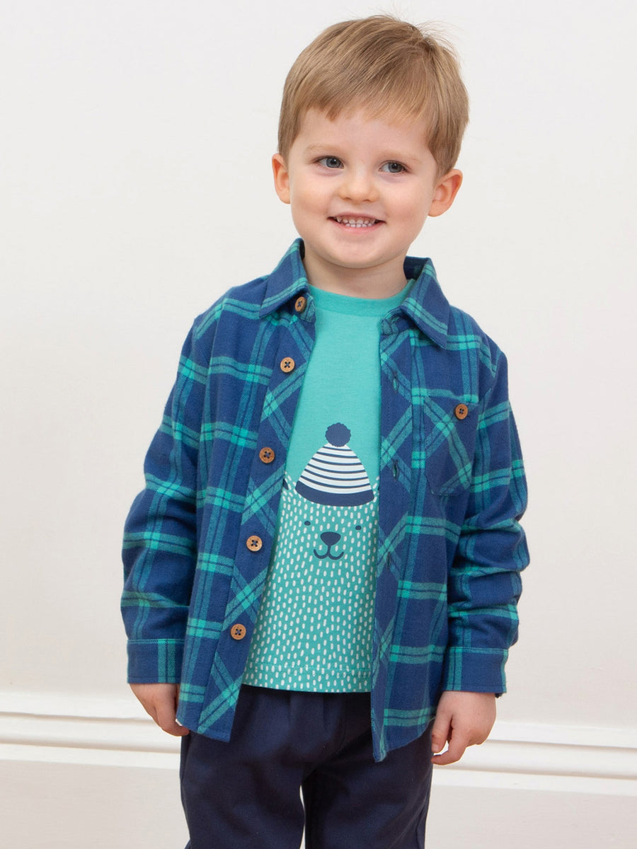 Kite Clothing | Checked Shirt Navy