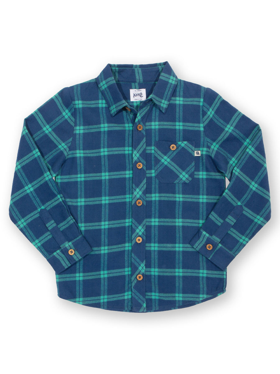 Kite Clothing | Checked Shirt Navy