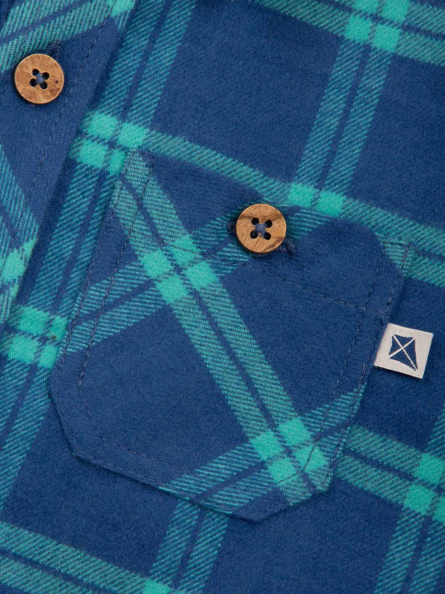 Kite Clothing | Checked Shirt Navy