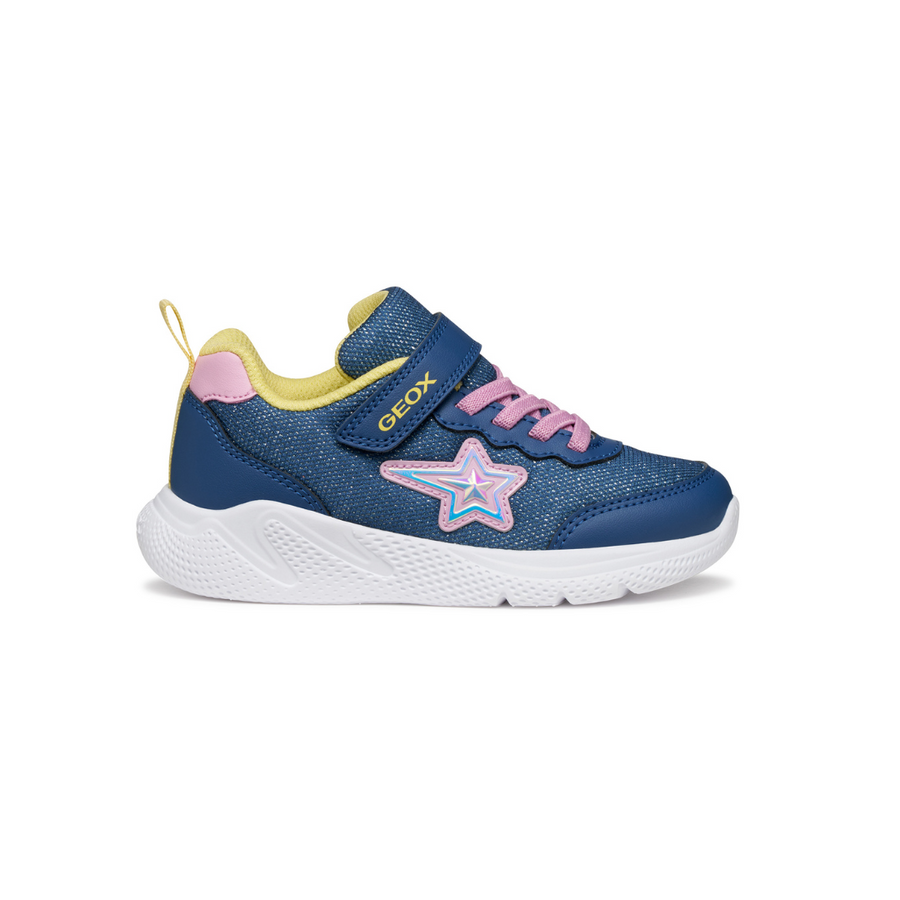 Geox Kids Trainers | Sprintye | Avio/Pink