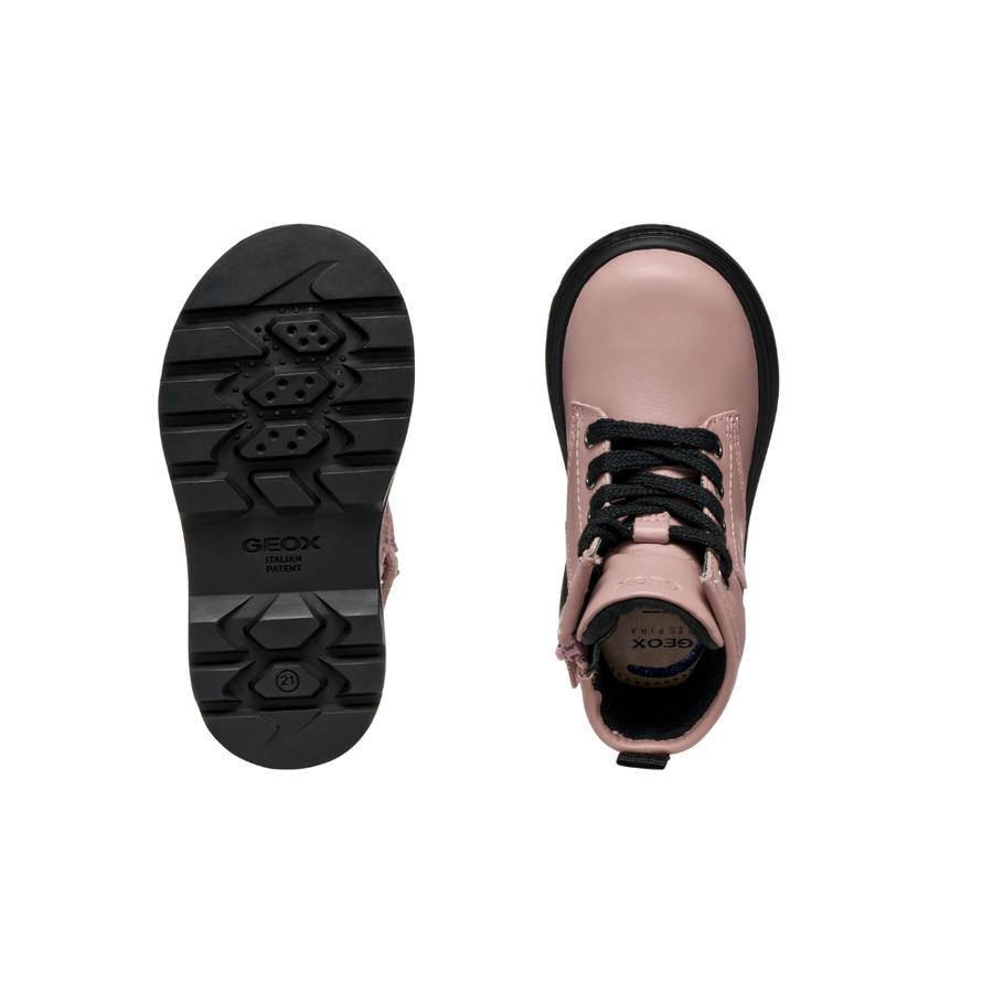 Geox Kids Boots | Kiddartah Girl |  Glitter/Old Rose