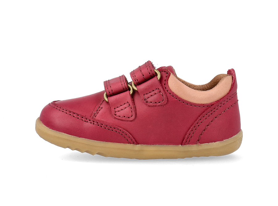 Bobux Shoes | Timber Low Step up | Cranberry