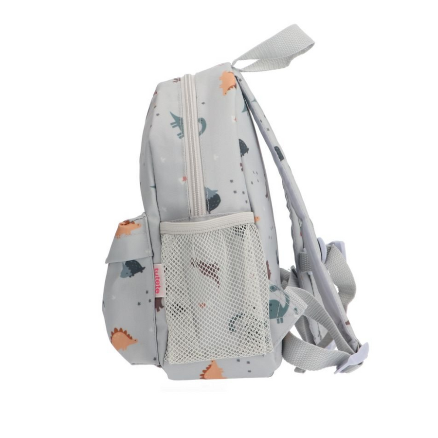 Tutete Kids Backpack | Dinos World | Grey