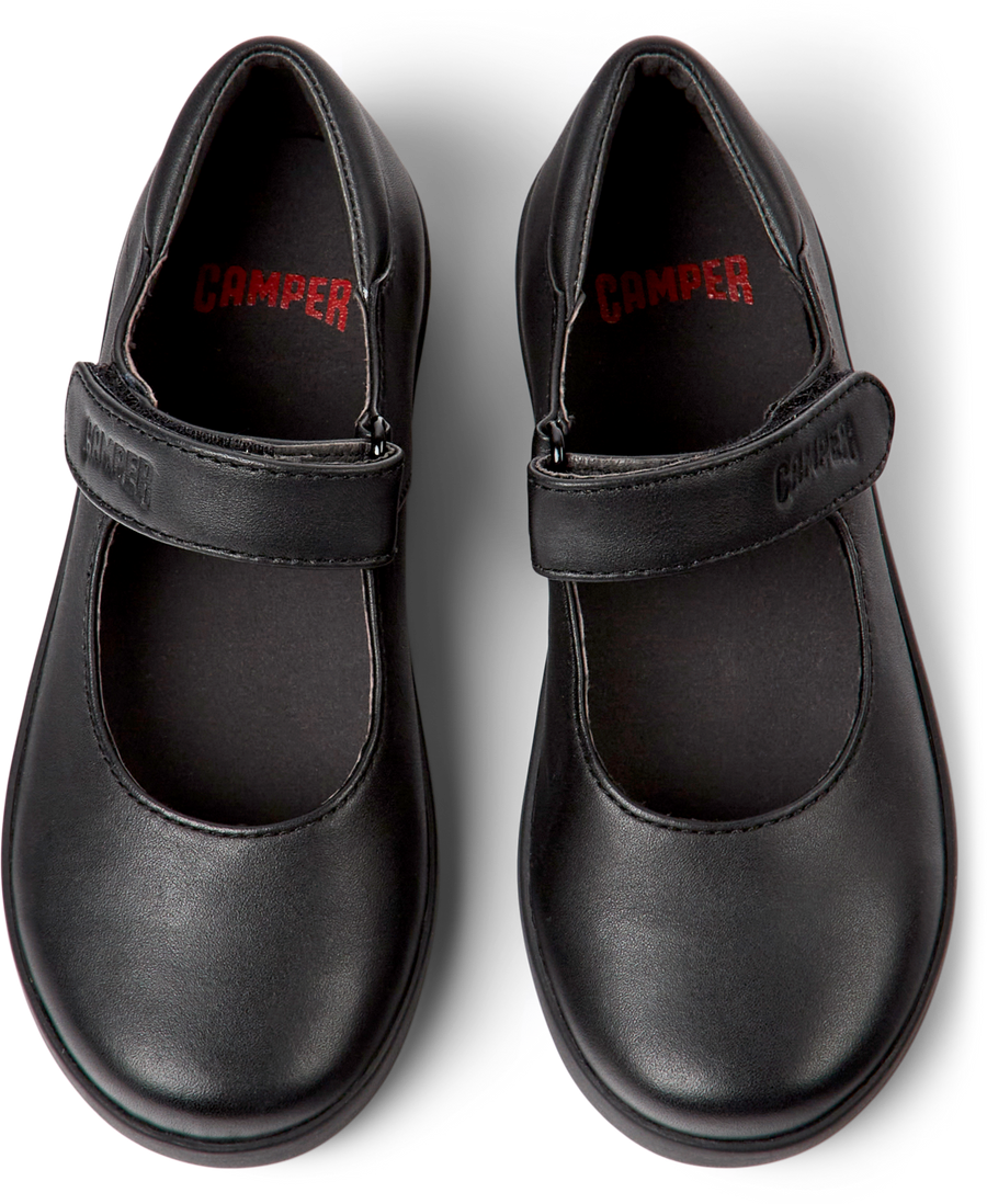 Camper School Shoes | Spiral Comet | Black