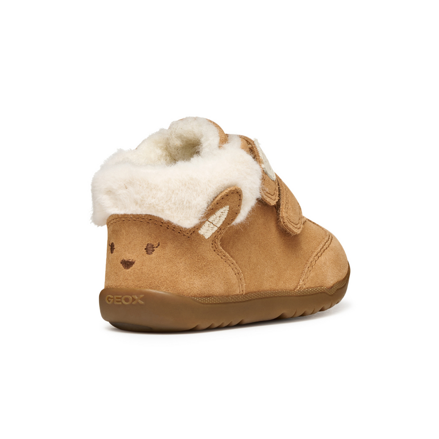 Geox First Walkers | Macchia Girl | Suede Whisky