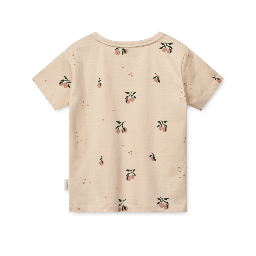 Liewood | Apia T-shirt | Peach & Sea Shell