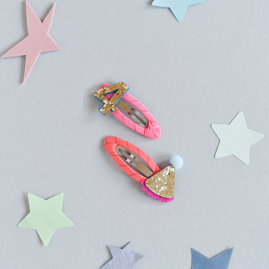 Rockahula Kids Hair Clips | Birthday Number Clips