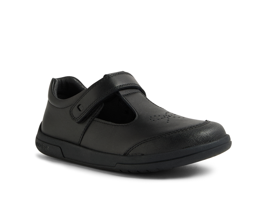 Bobux School Shoes | Bubbles T-Bar | Black