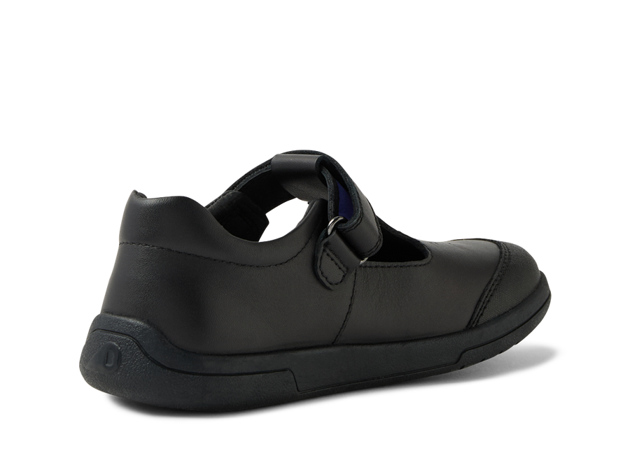 Bobux School Shoes | Bubbles T-Bar | Black
