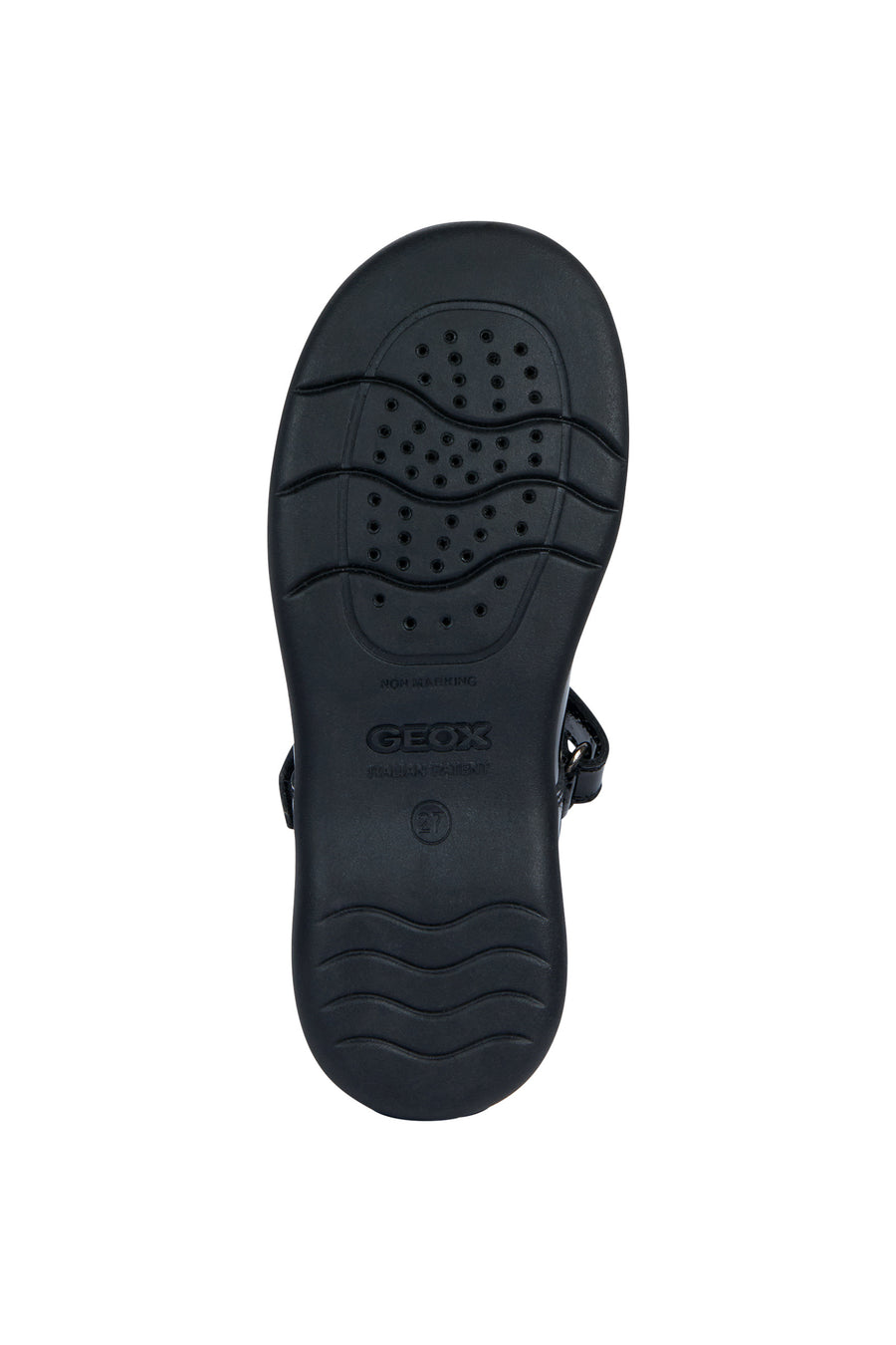 Geox School Shoes | Naimara Mary Jane | Black Patent