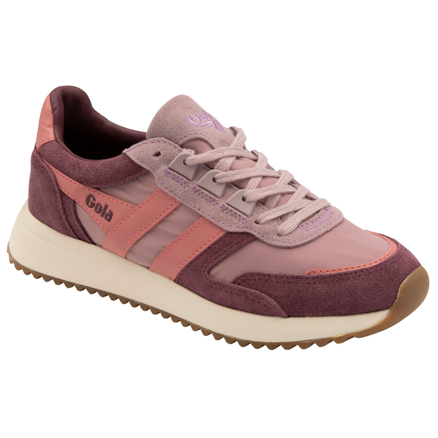 Gola Trainers for Women | Chicago | Pastel Pink & Coral Pink