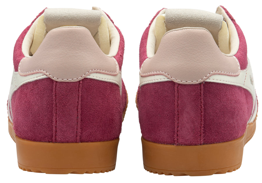 Gola Women's Trainers | Elan | Cerise, off white & clay pink