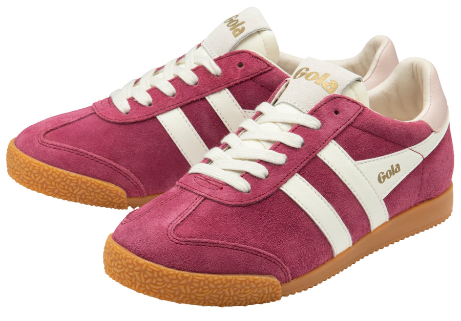 Gola Women's Trainers | Elan | Cerise, off white & clay pink