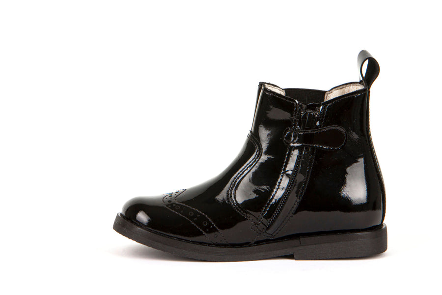 Froddo | Chelys Boots | Black Patent Leather