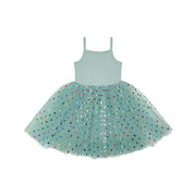 Bob & Blossom Dress | Turquoise Spot