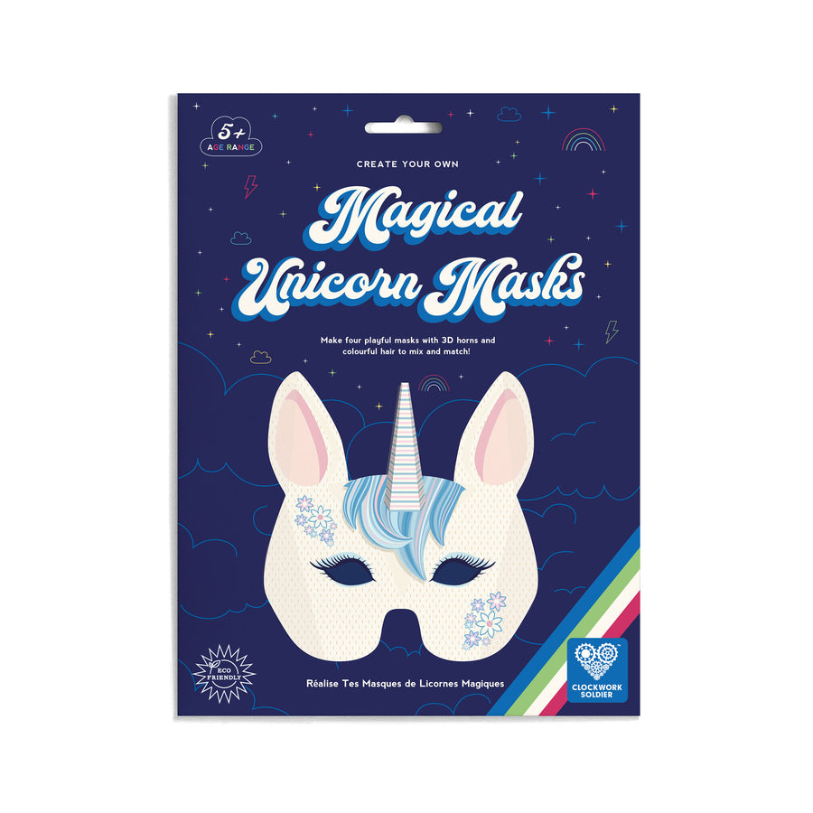 Clockwork Soldier Create Your Own Paper Magical Unicorn Mask