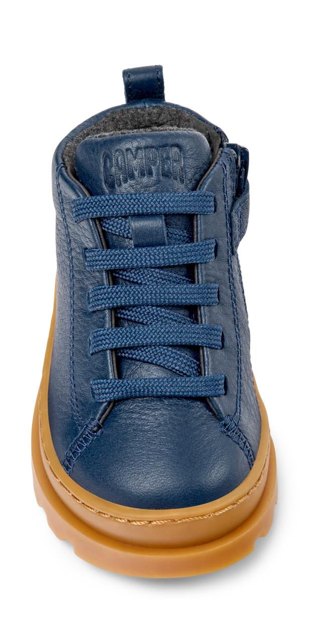 Camper Kids Boots | Lace Up Brutus | Navy